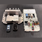 Load image into Gallery viewer, BMW 1 2 3 F20 F22 F30 1.8i B38 ENGINE CONTROL UNIT DME FEM KEY SET - 8674265
