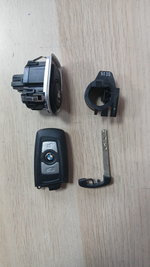 Load image into Gallery viewer, BMW 118i 318i F20 F30 2015 B38 ECU DME Set 8662411 Complete Kit w/ Key OEM