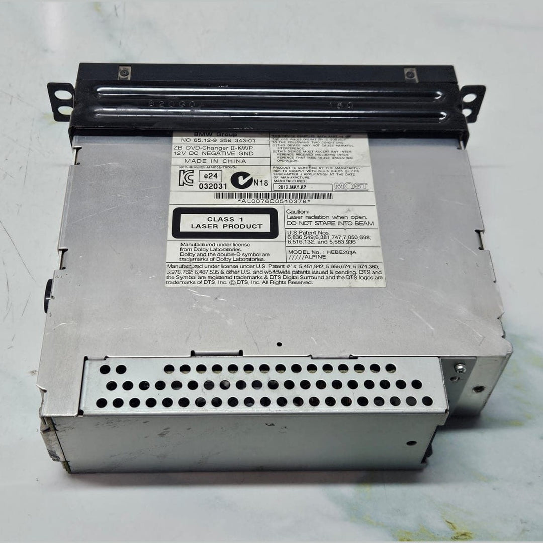 2010-2014 BMW X6 E71 E72 X6M Entertainment Multimedia DVD Player 9258343 OEM