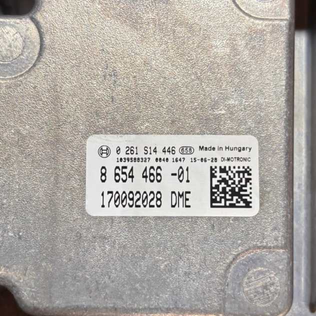OEM BMW X1 F48 B48 2.0i 2016 ENGINE CONTROL UNIT ECU SET  BOSCH - 8654466