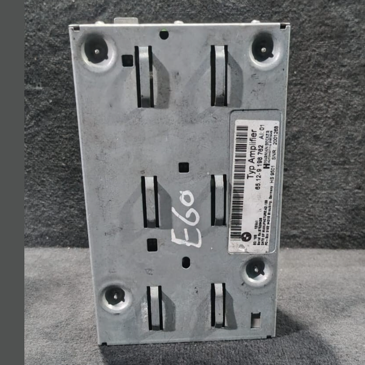 BMW 5 SERIES 535I E60 F10 RADIO STEREO AMPLIFIER HARMAN BECKER - 9198762