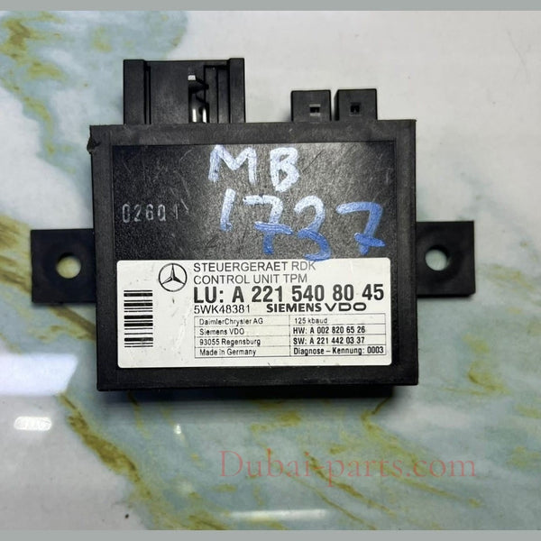 2007-2013 Mercedes S550 Tire Pressure Monitor Module A2215408045 W221 S-Class
