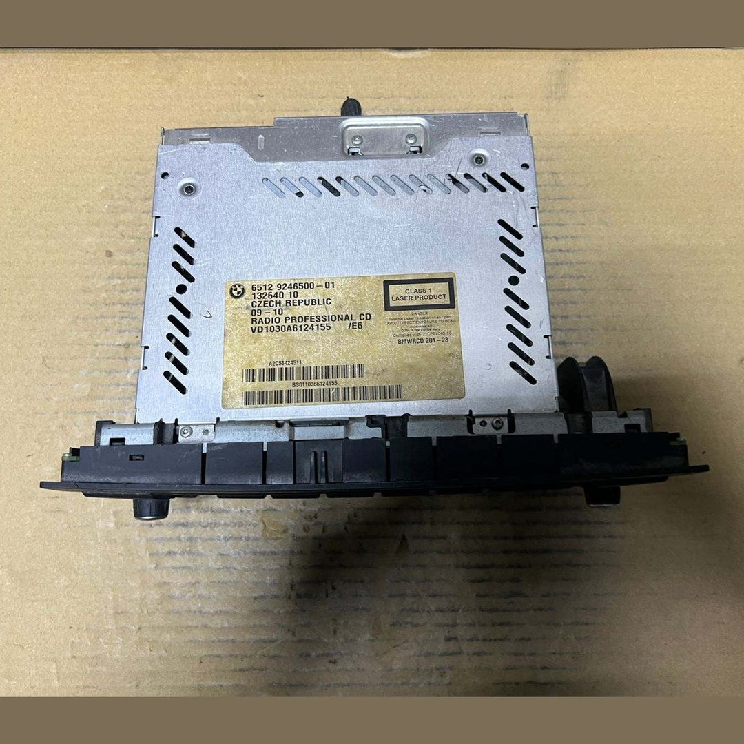 BMW Professional Cd Radio Player 9246500 E84 X1, E90, E91, E92, E93, E87, E88