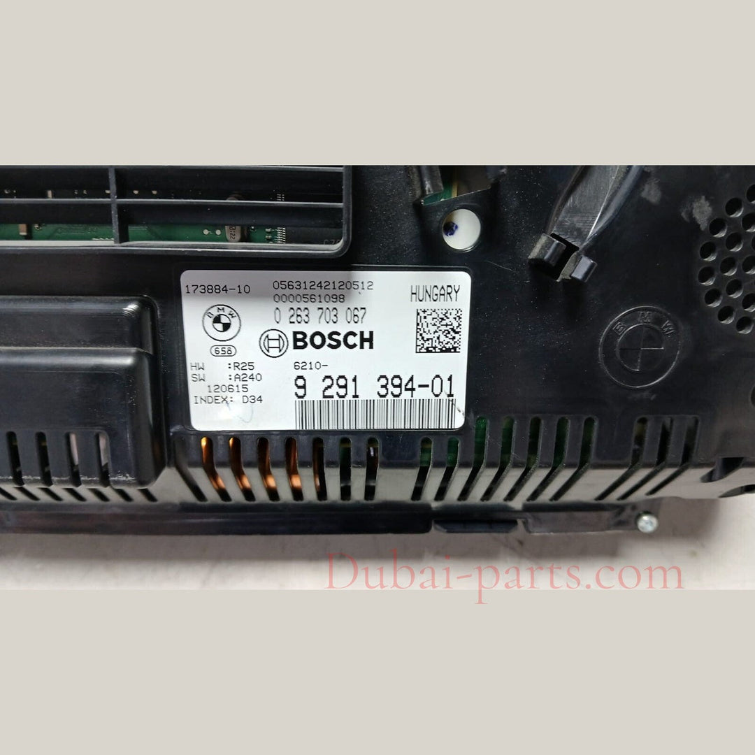 BMW 5,6,7,X SERIES INSTRUMENT CLUSTER SPEEDOMETER OEM 9291394