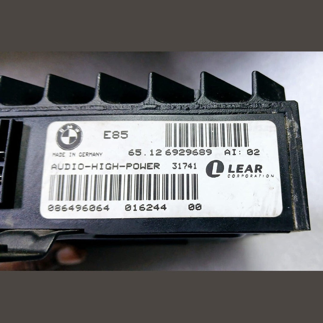 BMW 2002-2008 E85 Z4 Top Hifi Audio Amp Amplifier 6929689 OEM