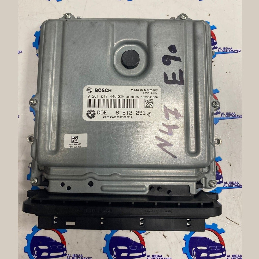 BMW  E90 N47 ENGINE CONTROL UNIT ECU KIT DDE 8512291