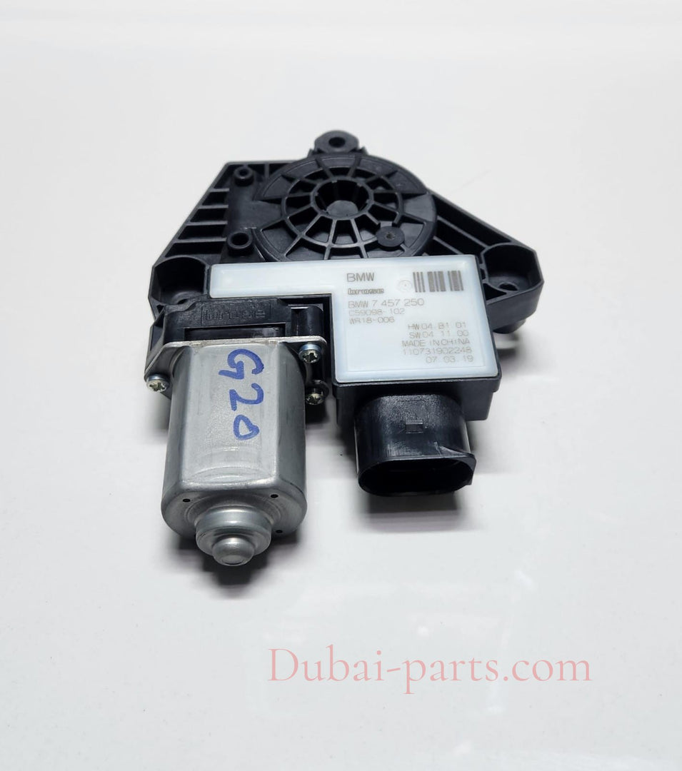 18-23 BMW X3 Front Left Window Regulator Motor 7457250 X3 G01 OEM