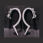 Load image into Gallery viewer, BMW 3 SERIES G20 SALOON PAIR OF REAR TAILGATE BOOT HINGES WHITE 7430640 -7430639