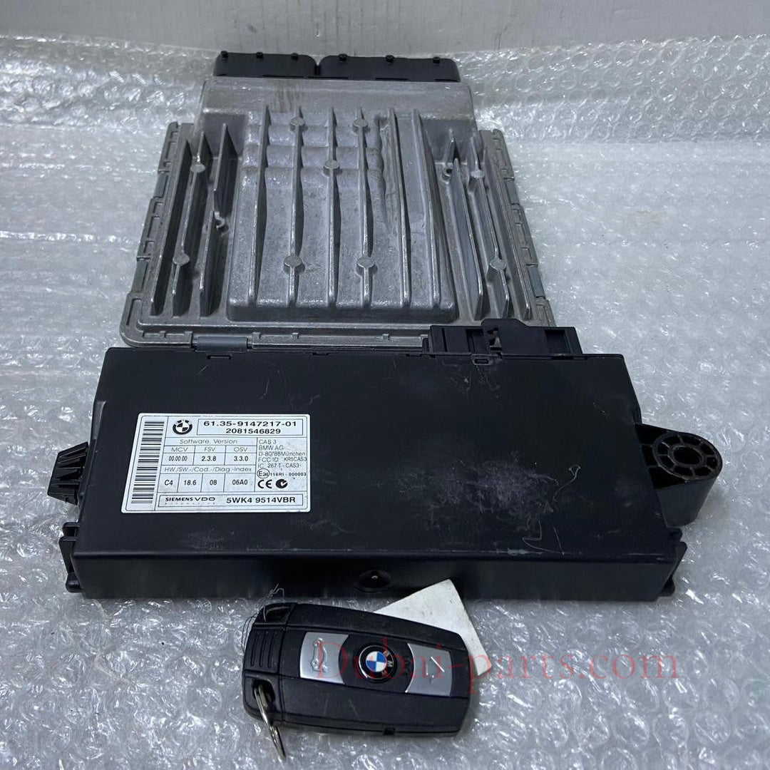 OEM BMW X5 E70 E63 N52 ENGINE CONTROL UNIT DME ECU SET 7587164 CONTINENTAL