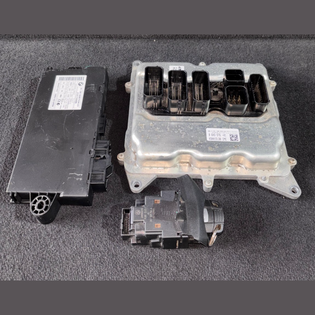 BMW Z4 X1 20I N20 E84 MOTORSTEUERGERÄT ECU KIT DME CAS3 + SCHLÜSSEL...