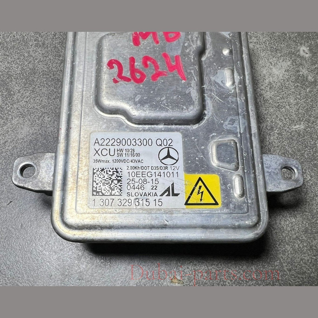 Mercedes Benz W222 Xenon Light Headlight Control Module Unit A222 9003300 OEM