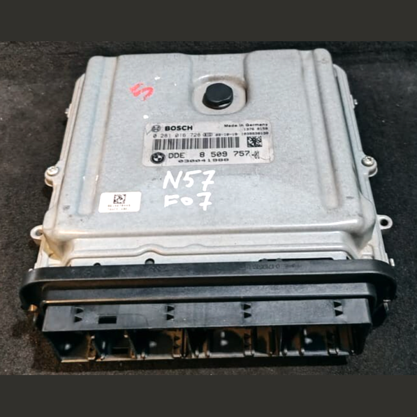 BMW 5 7 SERIES F01 F02 F10 F07 N57D30A ENGINE CONTROL UNIT ECU ONLY -  8509757