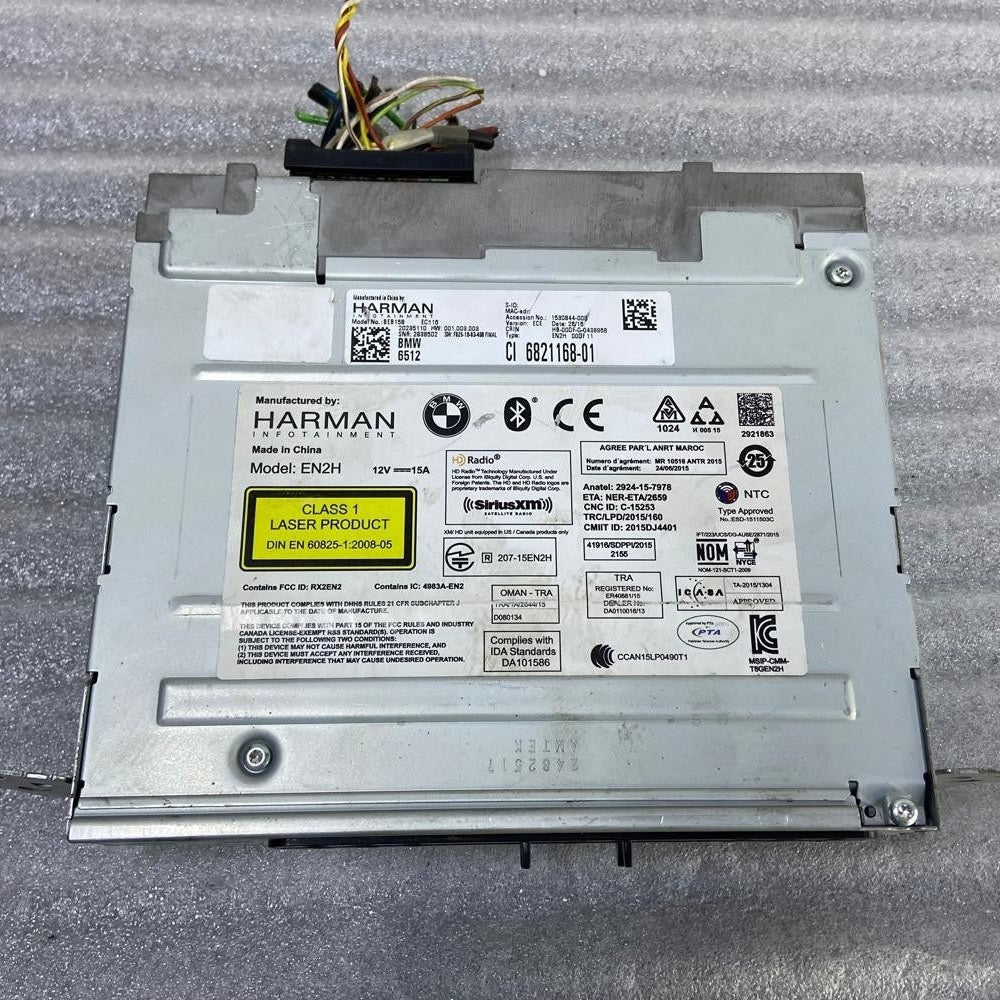 OEM BMW X5 X6 F15 Satellite Stereo, CD, Navigation Head unit 6821168
