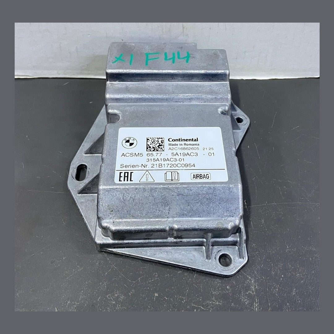 OEM BMW 1 2 SERIES F40 F44 SRS CONTROL MODULE UNIT 5A19AC3 CONTINENTAL
