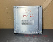 01-06 Mercedes W220 S-Class Engine Control Module Unit ECM ECU A113 1537679
