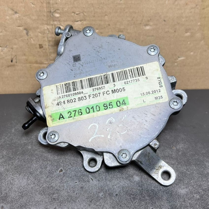2012 Mercedes-Benz W207 E-Class OM276 Cylinder Head Vacuum Pump A276 2300065 OEM