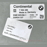 Load image into Gallery viewer, BMW E92 328XI AWD N51 MSV80.1 ECU DME CAS KEY UNIT SET OEM 7594485