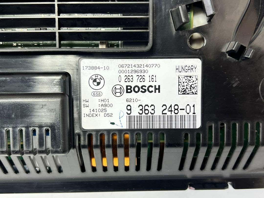 BMW 5 Series F10 F11 and X6 F15 F16 SPEEDOMETER Instrument Cluster 9363248 OEM
