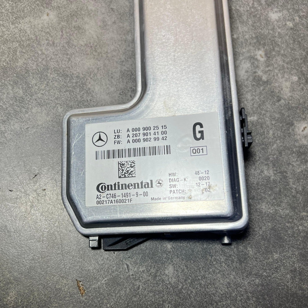 MERCEDES W166 GLS WINDSHIELD CAMERA LANE KEEP ASSIST CONTROL A000 9002515 OEM