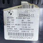 Load image into Gallery viewer, OEM BMW X1 S18i E84 Instrument Cluster Panel Speedometer Petrol 2259442