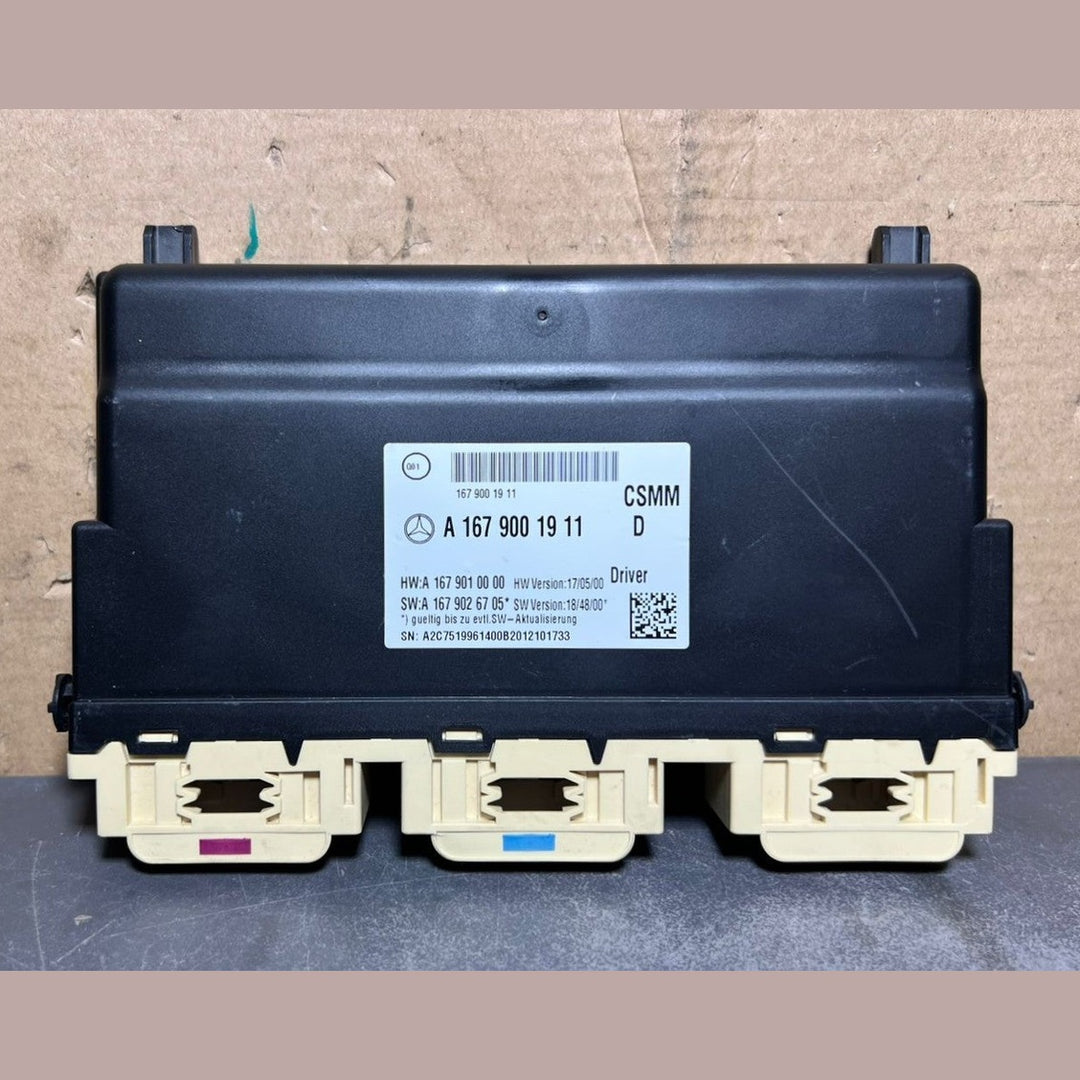 17-21 Mercedes Benz W177 A-Class Driver Seat Control Module A167 9001911 OEM
