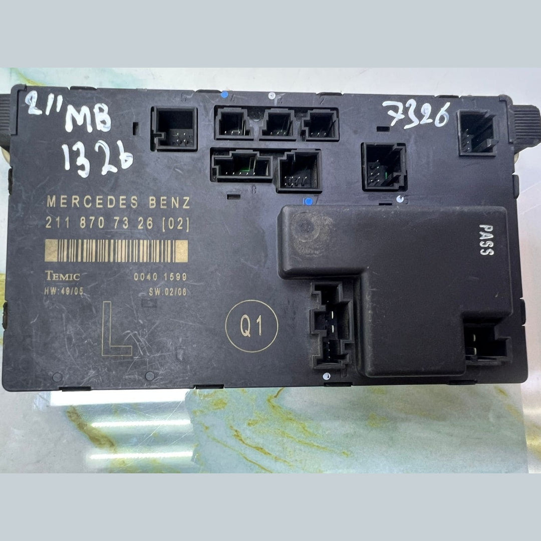 Mercedes Front Left Side Door Control Module A2118707326 E-Class W211