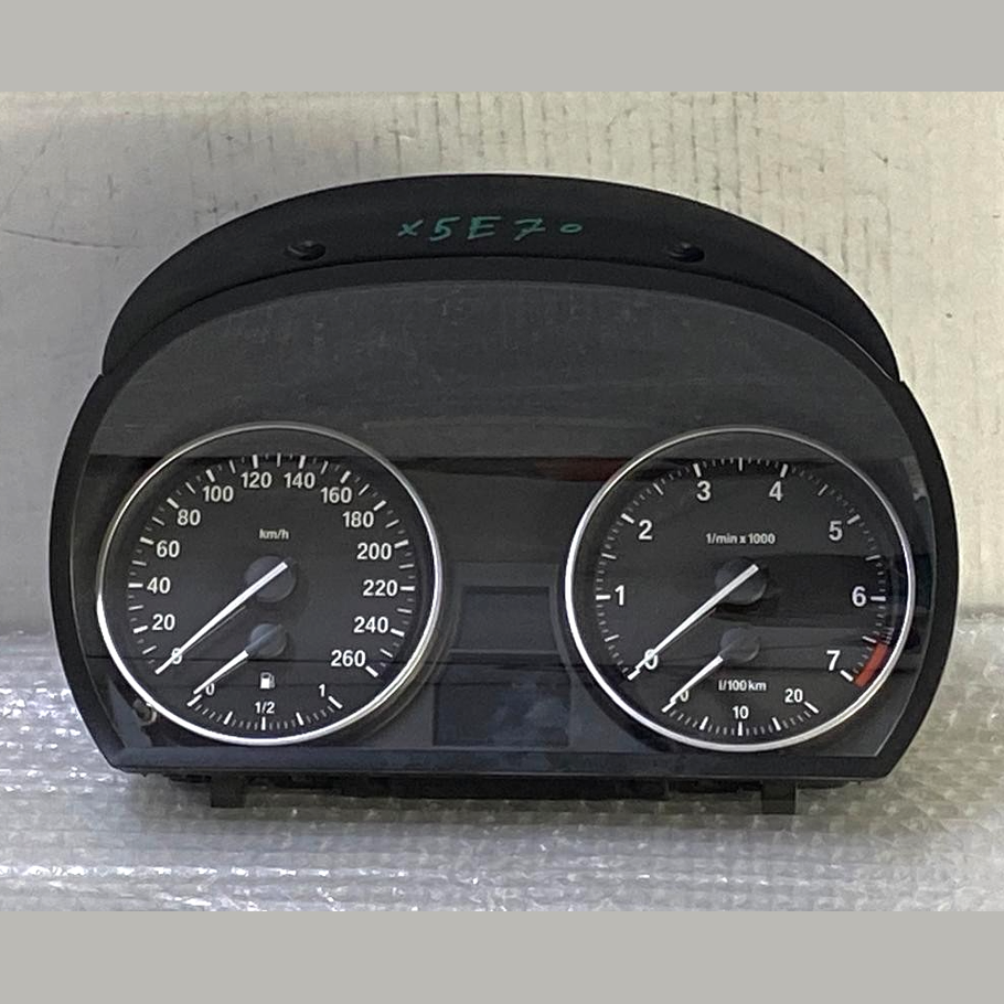 OEM BMW X1 s18i E84 X5 E70 Cluster Panel Insert Speedometer Instruments 9187356