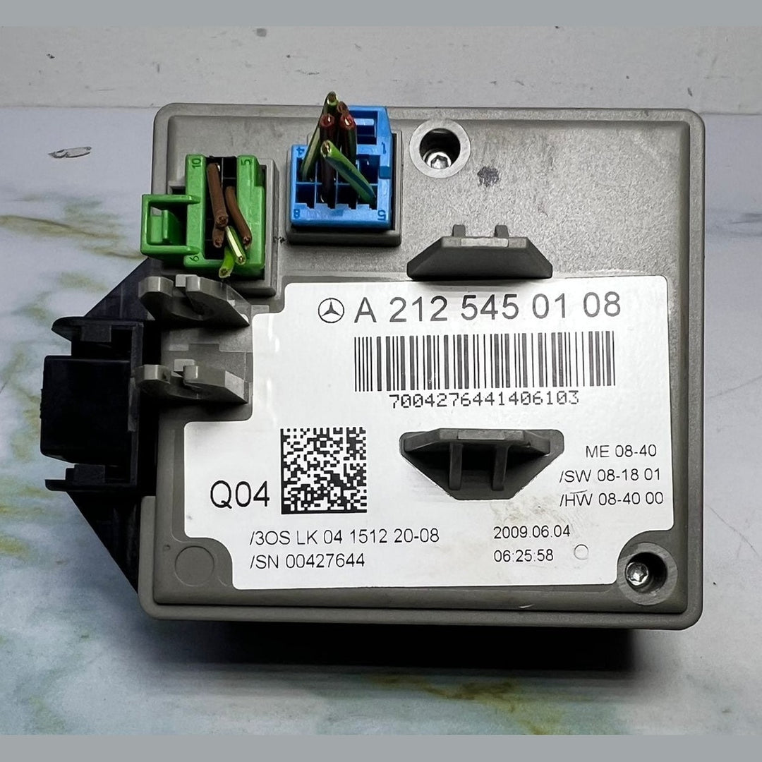 Mercedes Ignition Switch Lock Control Unit Module A2125450108 W212 E-Class