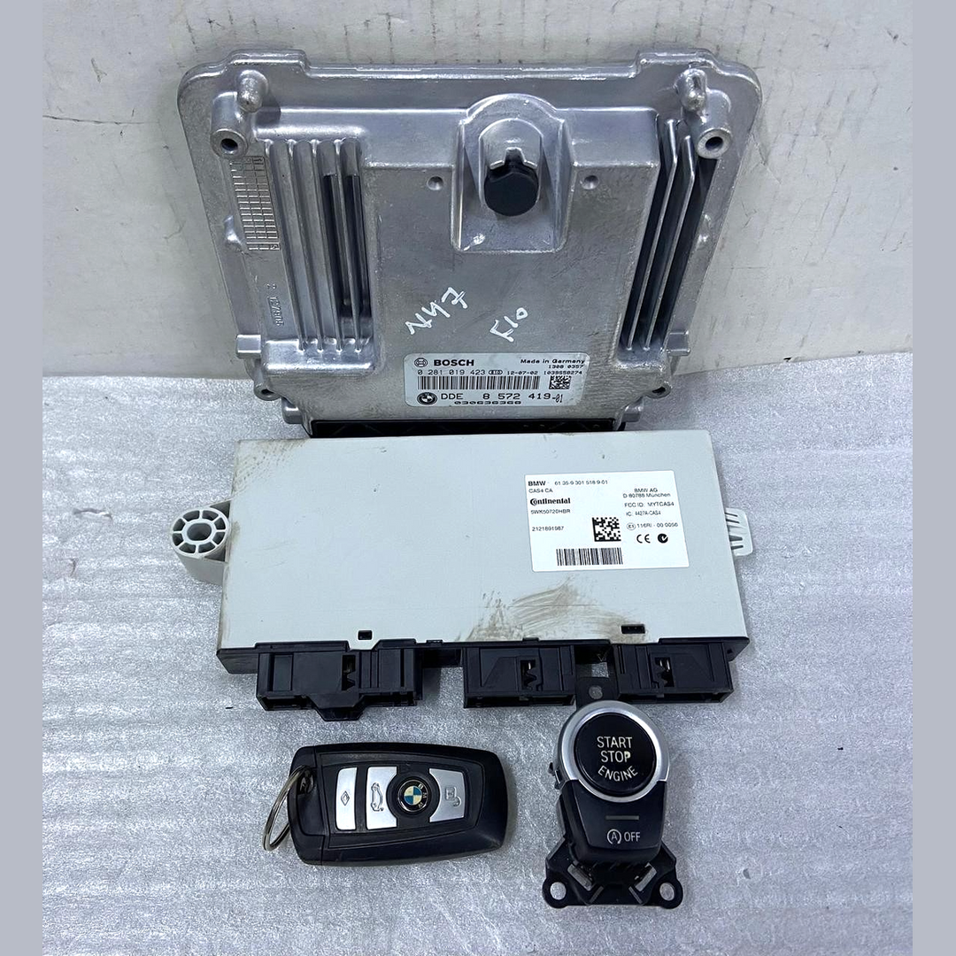 OEM BMW X3 F25 F10 N47N ENGINE CONTROL ECU UNIT MODULE DDE ECU SET 8572419