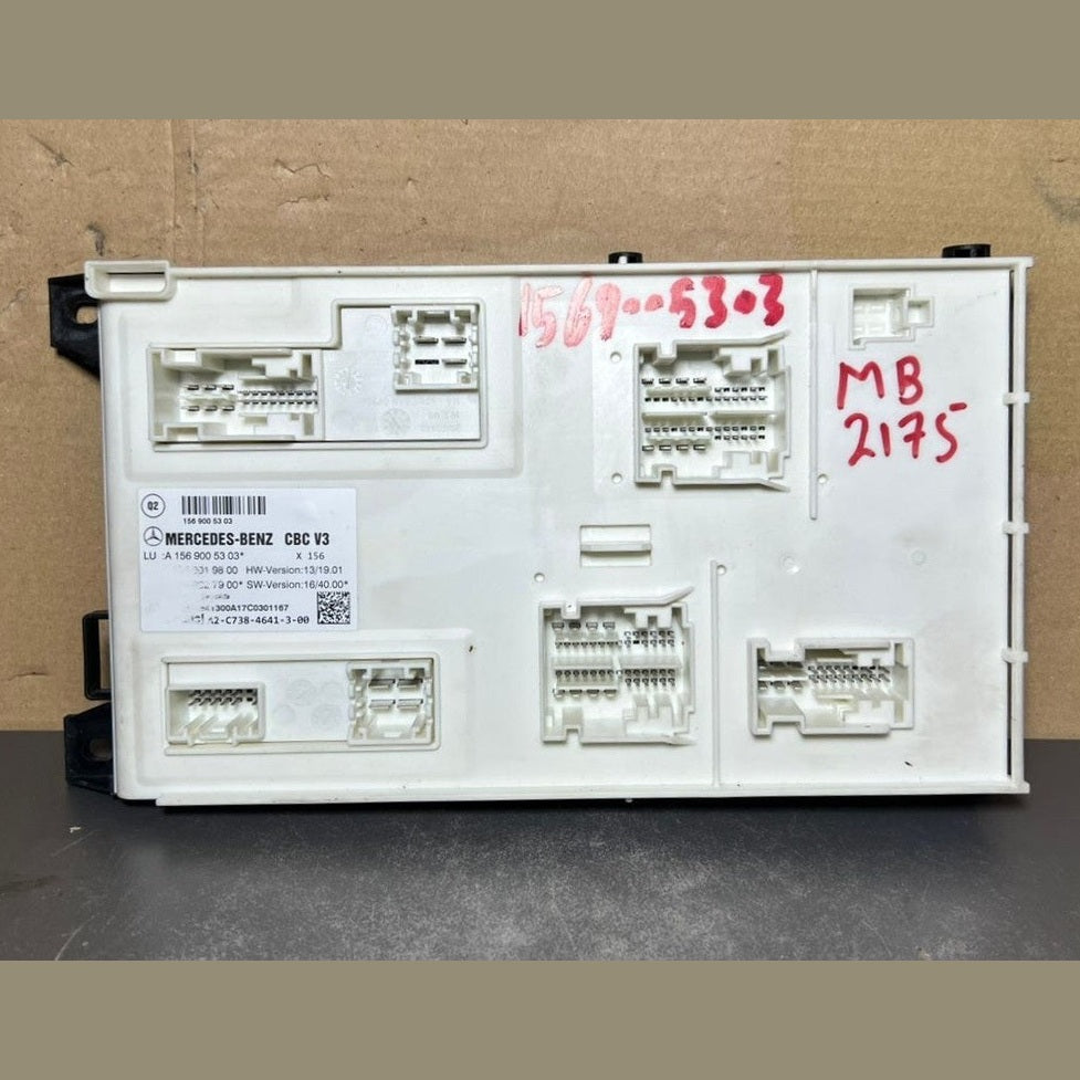 Mercedes-Benz W156 GLA GLC Front SAM Body Control Module Unit A156 9005303 OEM