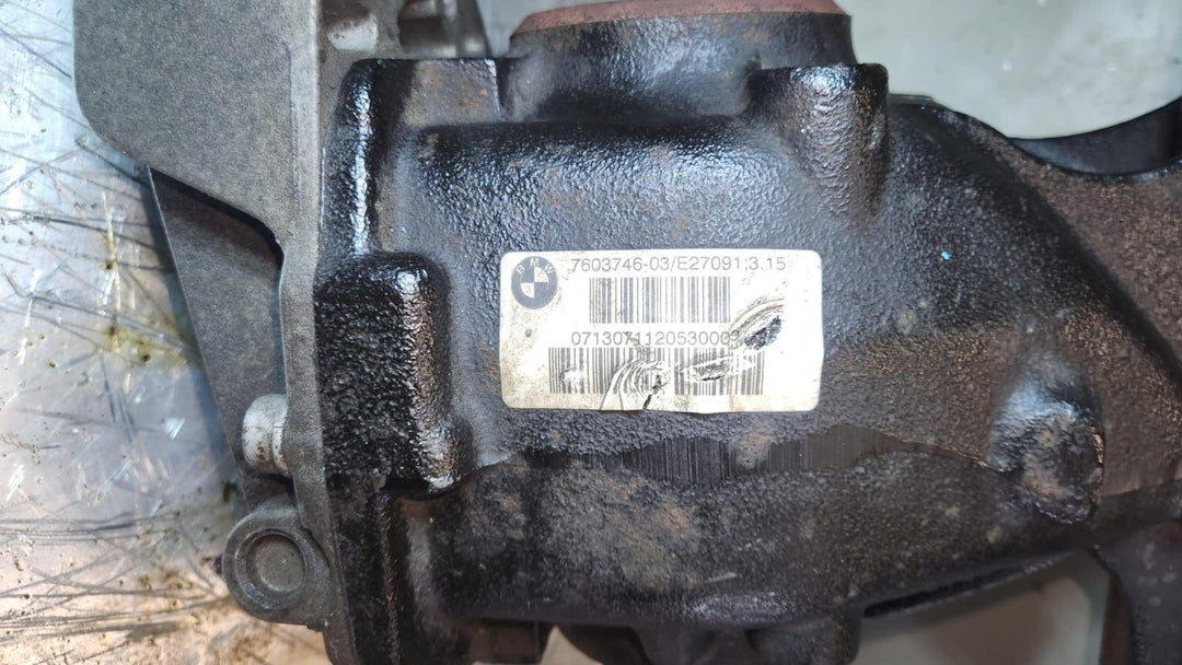 2015 BMW 428i Rear Axle Differential 7603746 F30 F31 F32 F33 3 and 4 Series 3.15