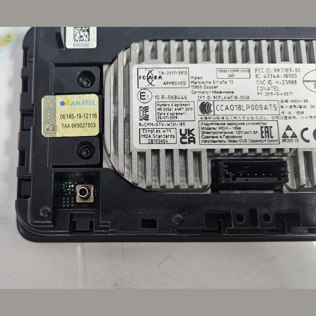 2021-2022 BMW 740i Wireless Charging Tray 5A3E813 G11, G12 LCI, G16, G20, G29 Z4