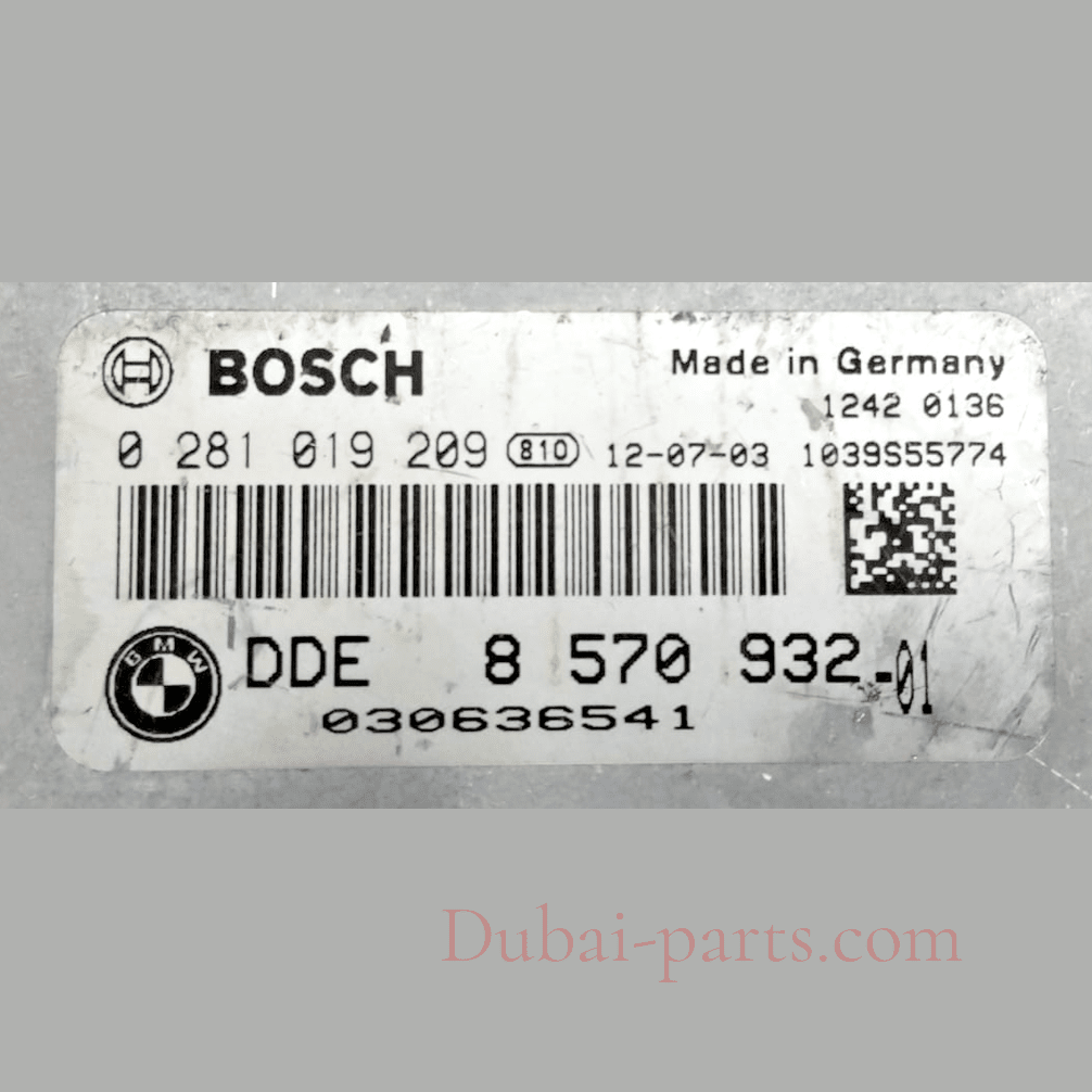 BMW F20 F30 N47 ECU DDE ENGINE CONTROL UNIT ONLY 0281019209 OEM -8570932