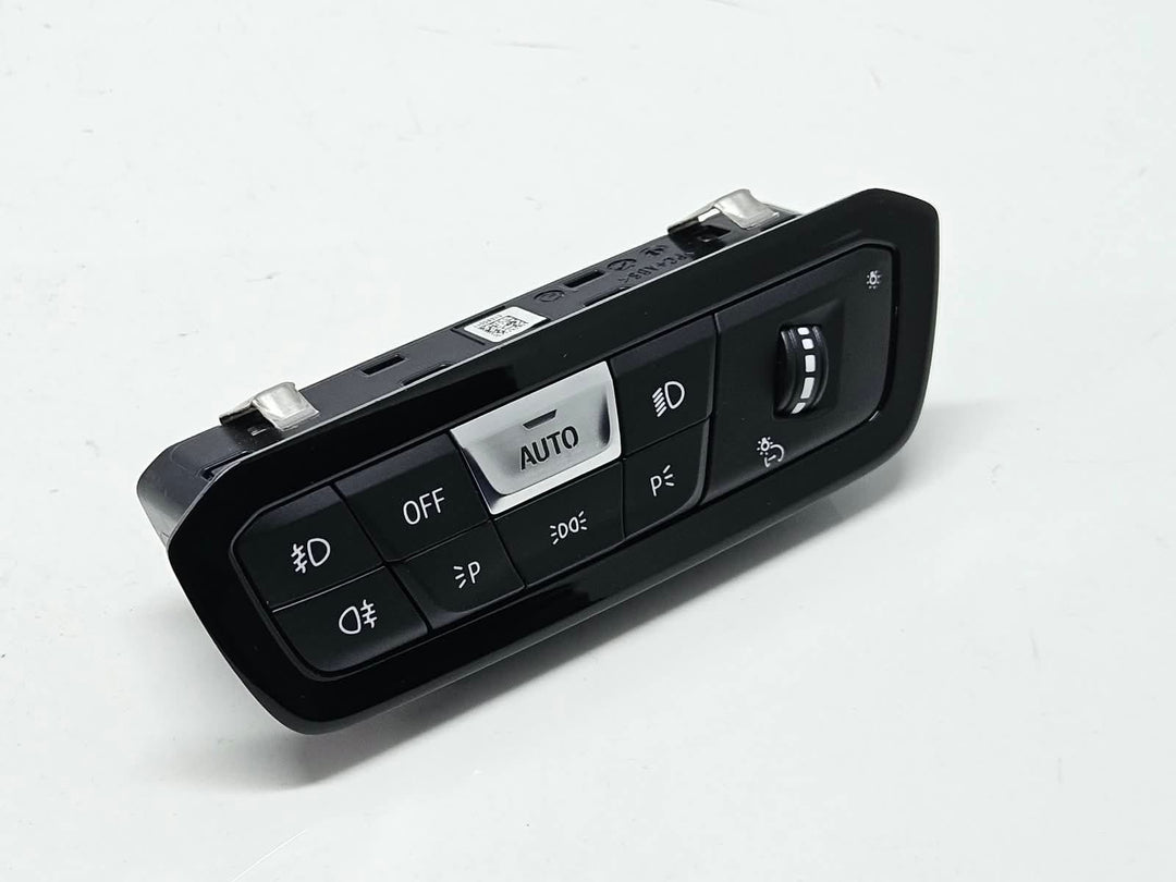  9461142-BMW X5 G05 RHD Headlight Control Switch With Led Fog Lights OEM
