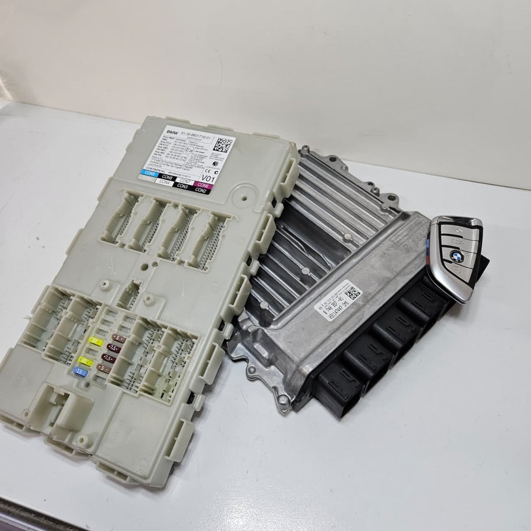 2017-2020 BMW 5-Series G30 540i B58 Engine Control Unit DME Key Set 8740357 RHD