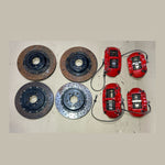 Bild in die Galerieansicht laden, Mercedes-Benz E63 W212 E-Class Front \ Rear Brembo Red Calipers &amp; Brake Discs