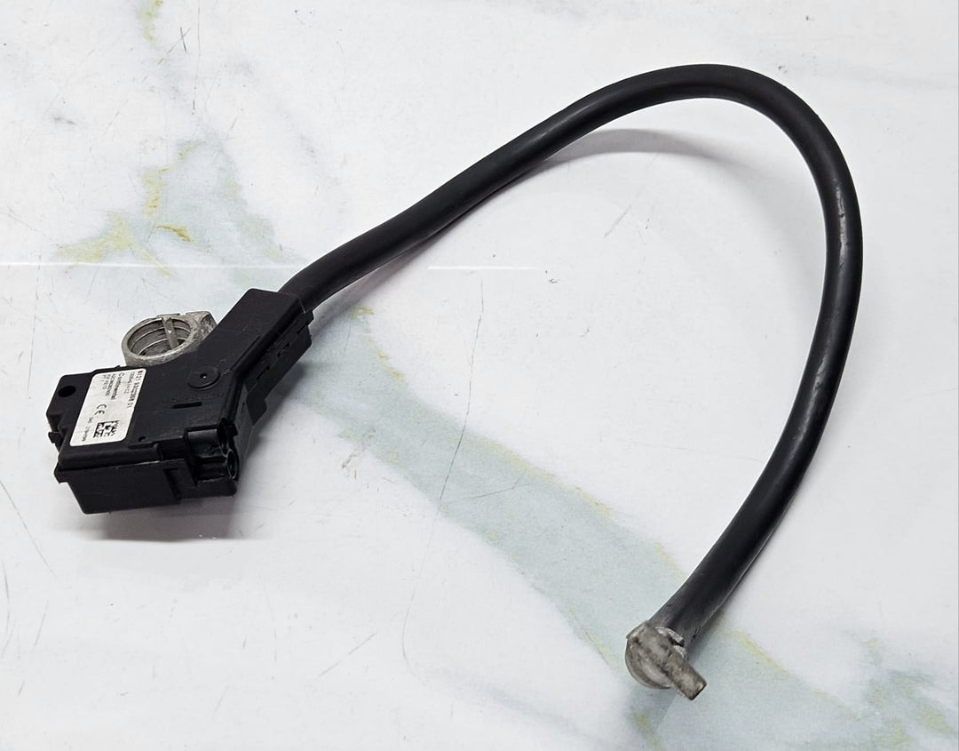BMW 5, 6, 7 Series, X3, X4 Negative Battery Cable With Sensor 9302358 OEM