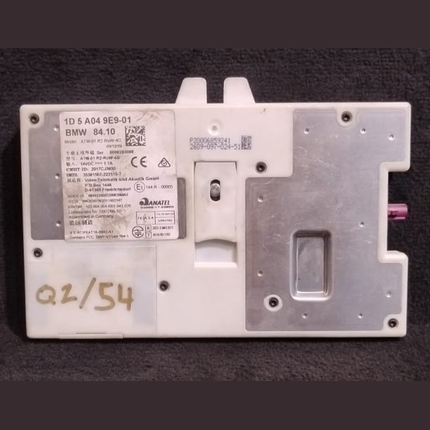 2021 BMW X1 F48 OEM TELEMATICS COMMUNICATION CONTROL MODULE 1D5A049E7