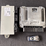 Load image into Gallery viewer, BMW 320d N47 F31 ENGINE CONTROL UNIT ECU SET DDE 8584276