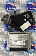 قم بتحميل الصورة إلى عارض الصور، OEM BMW 730i M54B30 2005 ENGINE CONTROL UNIT ECU SET 7533651 SIEMENS