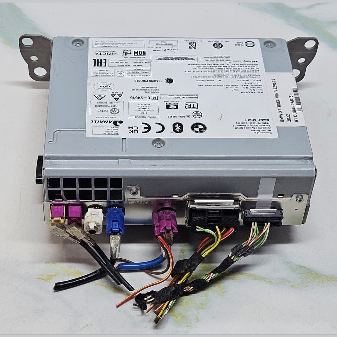 OEM G05 X5 BMW Radio Audio Navigation Control Head Unit 5A69489