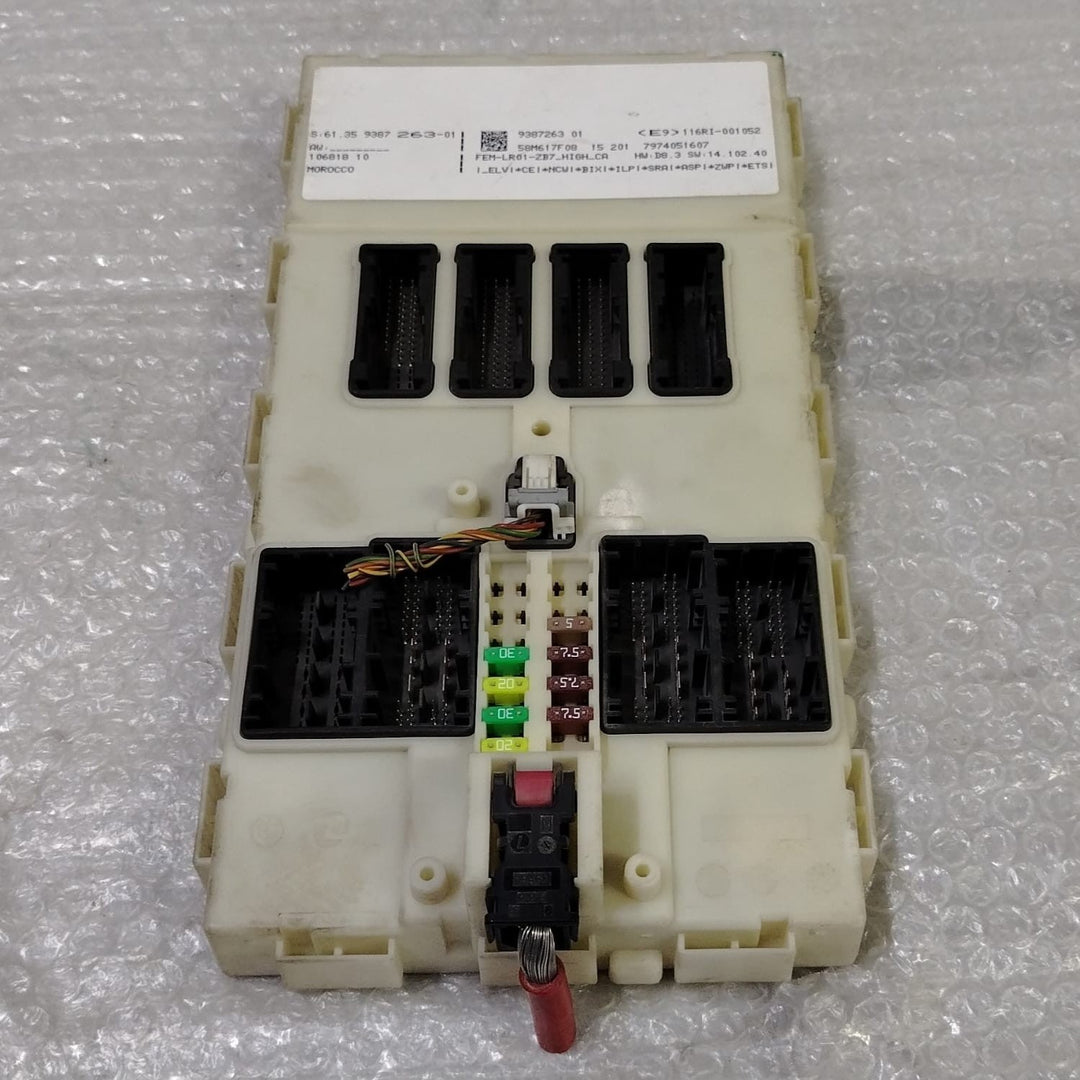 OEM BMW F22 F83 F33 M3 M4 Front Body Control Electric Module FEM 9387263