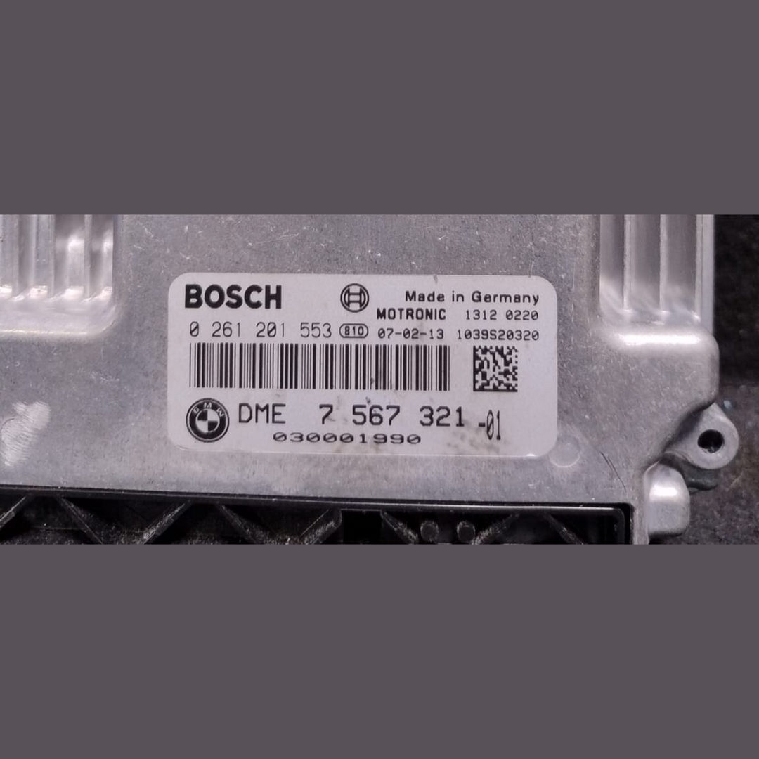 7567321 BMW 116i 316i E81 E87 E90 N45N ENGINE CONTROL UNIT ECU DME