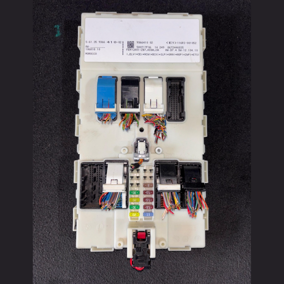 BMW F30 320i N20 Unidad de control del motor ECU SET DME CON LLAVE 8631725