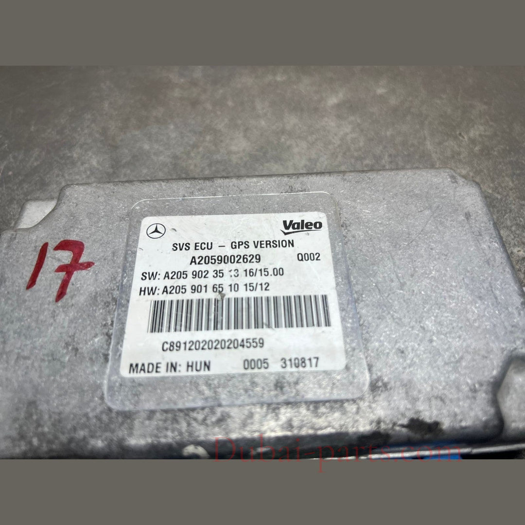 15-20 Mercedes W205 C-Class Surround View Camera Control Module A205 9002629 OEM