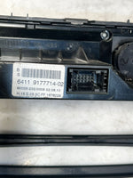 Bild in die Galerieansicht laden, 2008 BMW 525i 5' E60 E61 6' E63 E64 Ac Heater Climate Control Panel 9177714 OEM