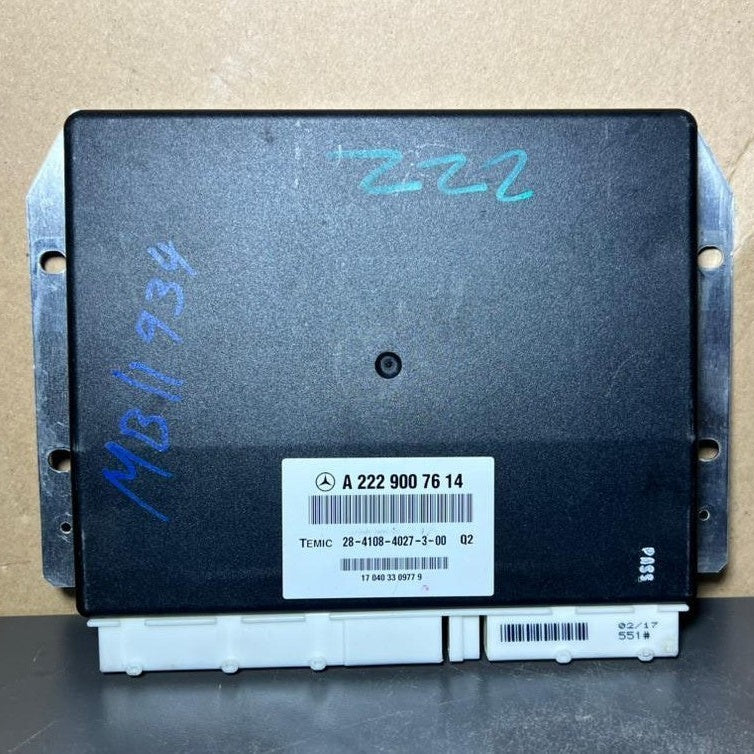MERCEDES W222 S-Class AIR SUSPENSION CONTROL UNIT MODULE A222 9007614 OEM