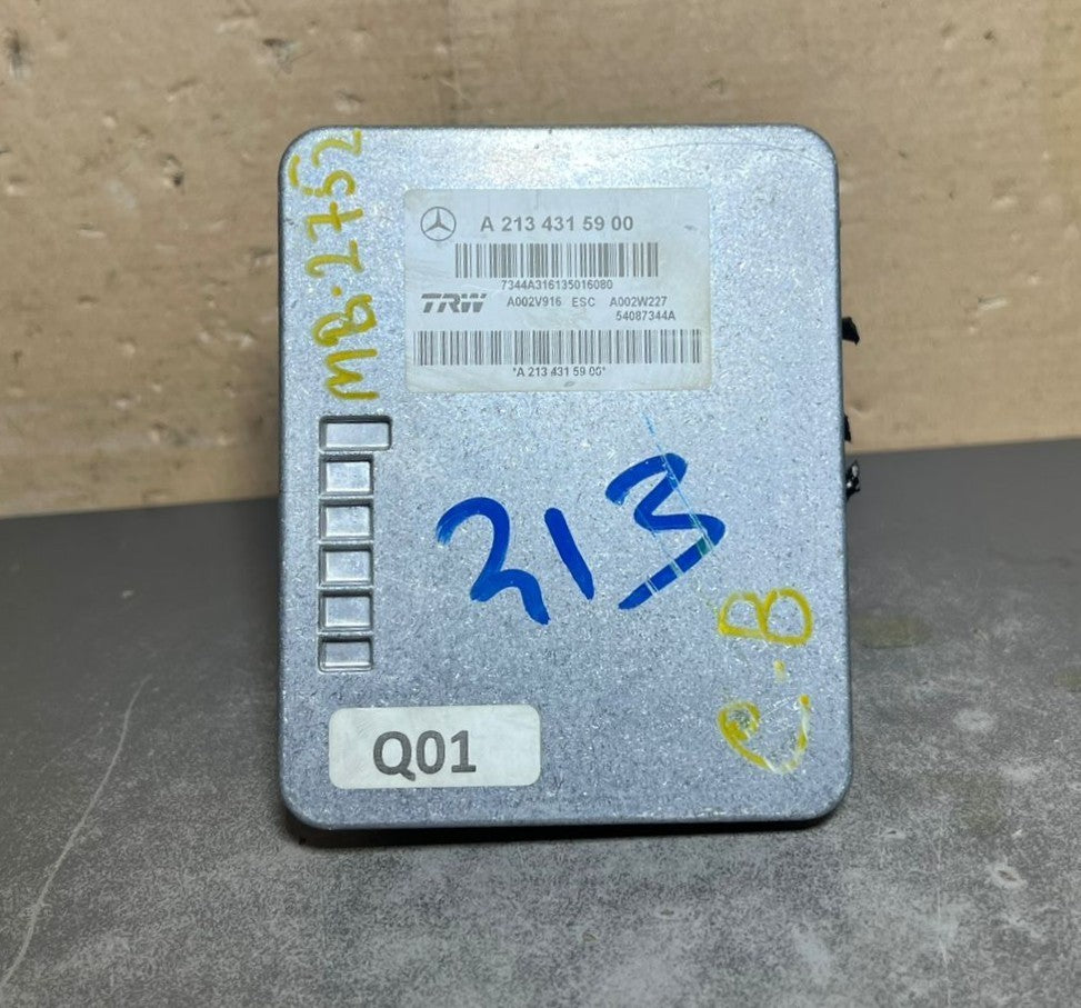 15-20 Mercedes W213 E-Class ABS Anti Lock Brake Pump Module A213 4315900 OEM