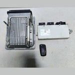 Bild in die Galerieansicht laden, 2009-2015 BMW 750i Engine Control Module 7609670 N63 V8 4.4 ECU SET F02