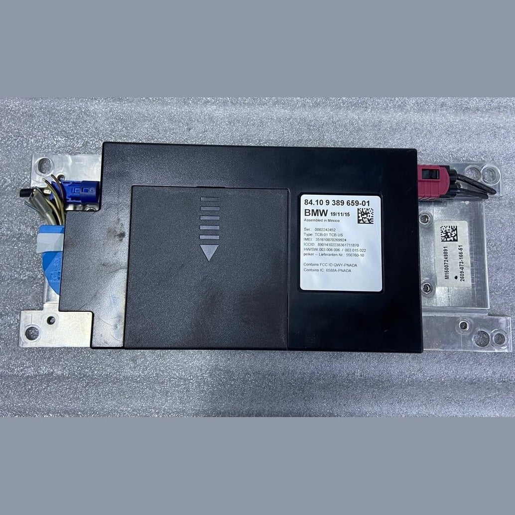 OEM BMW X5 F15 F10 TELEMATICS COMMUNICATION CONTROL MODULE UNIT 9389659
